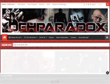 Tablet Screenshot of dehparadox.es